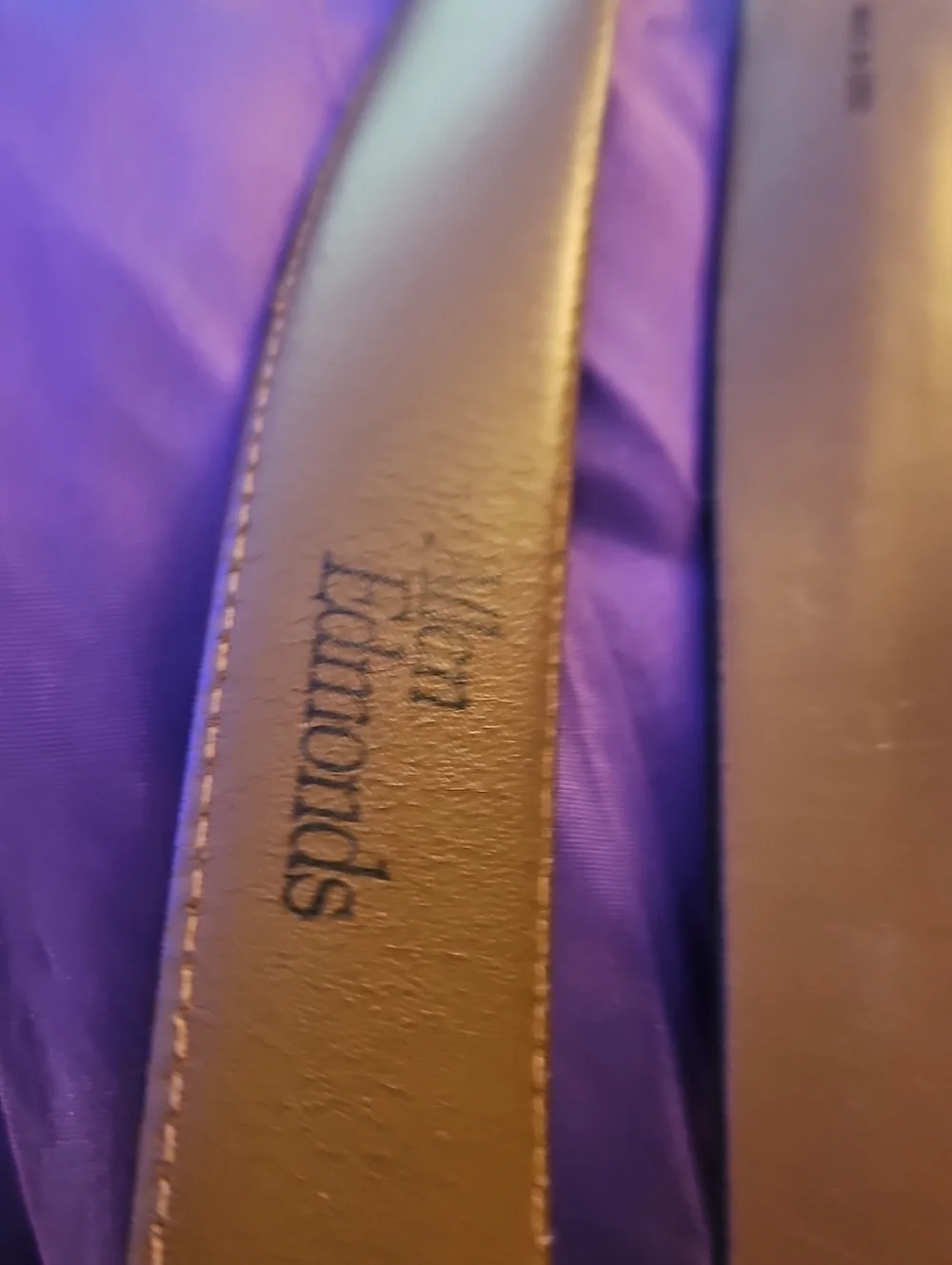 Allen Edmonds 2 Men's Leather Dress Belts - Brown and Black